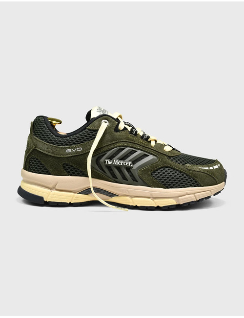 The Re-Run EVO Nubuck sneakers army green