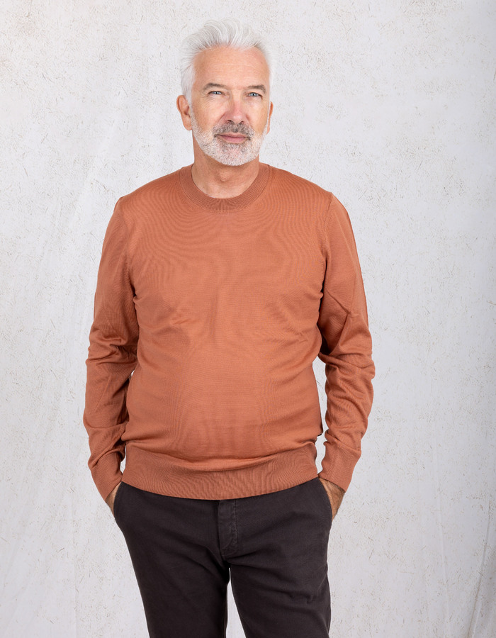 Boss lange mouw pull rood