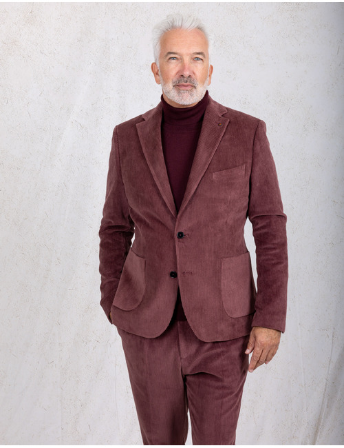 DiNick AT corduroy blazer bordeaux