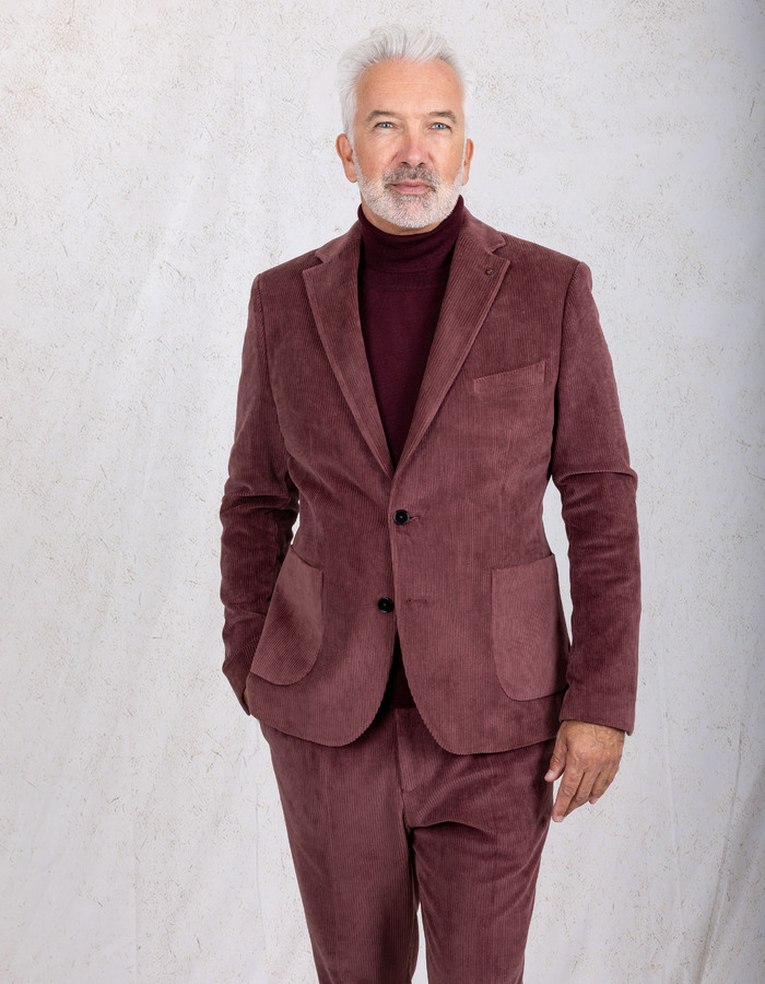 Zuitable kostuumvest rood
