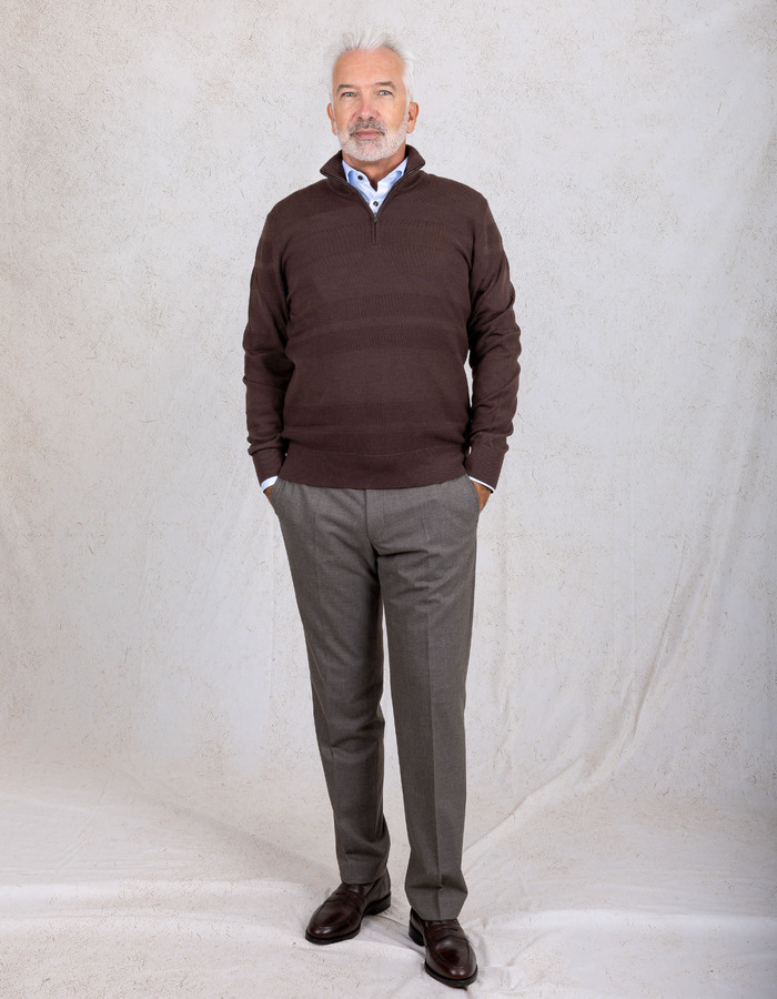 Boss sweater bruin