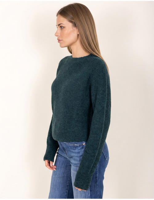 Due Amanti lange mouw pull groen