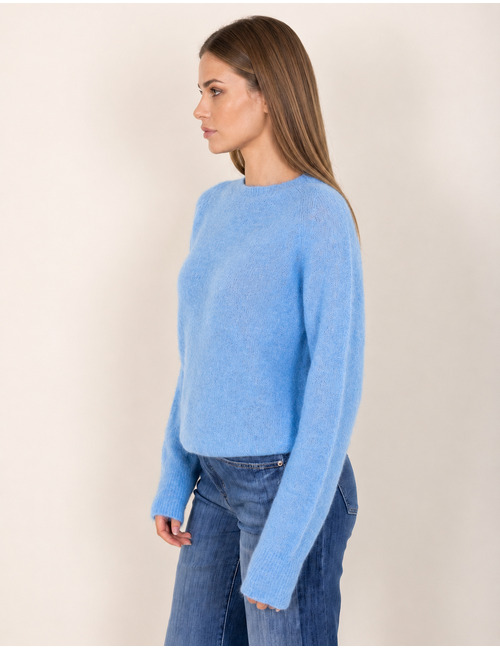 Due Amanti lange mouw pull blauw