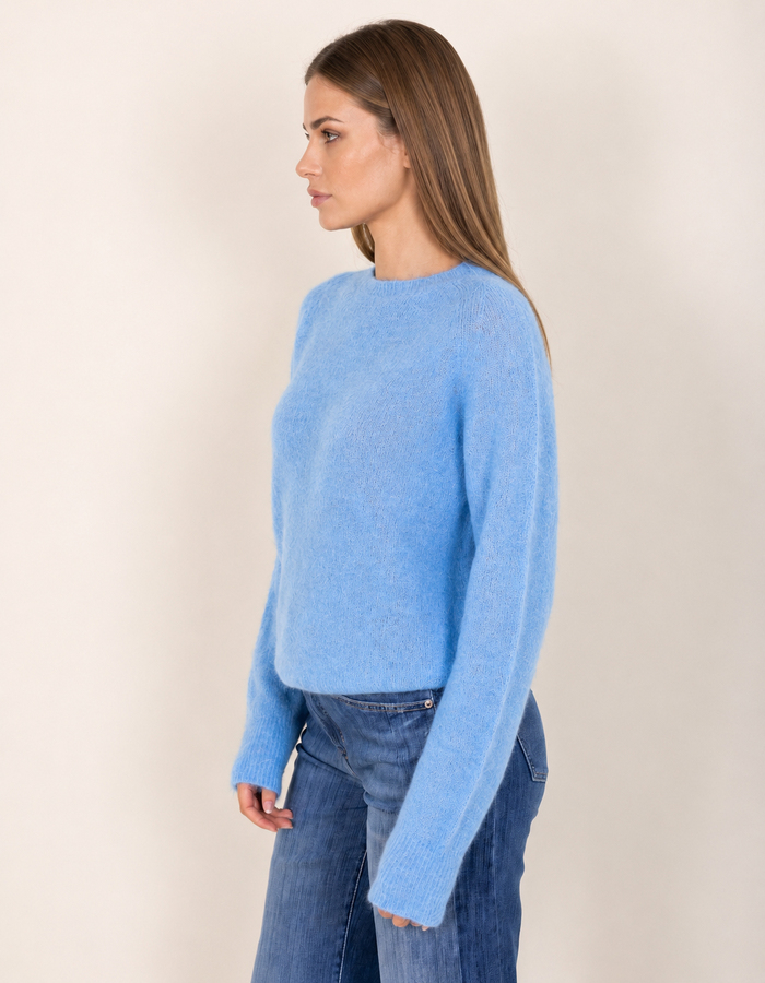 Due Amanti lange mouw pull blauw
