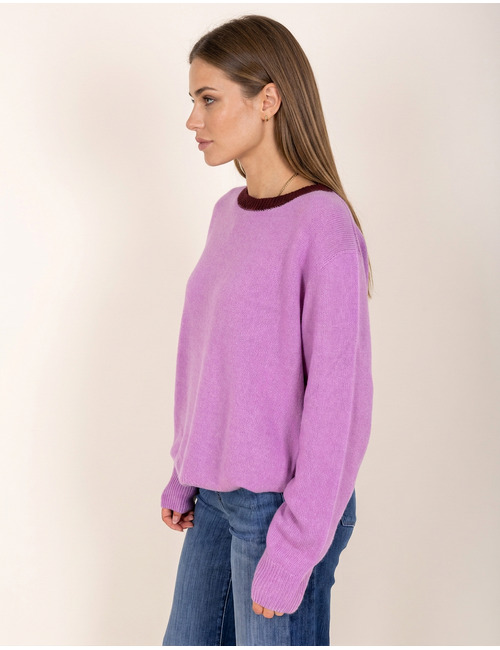 Due Amanti pull bordeaux