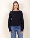 Due Amanti lange mouw pull navy