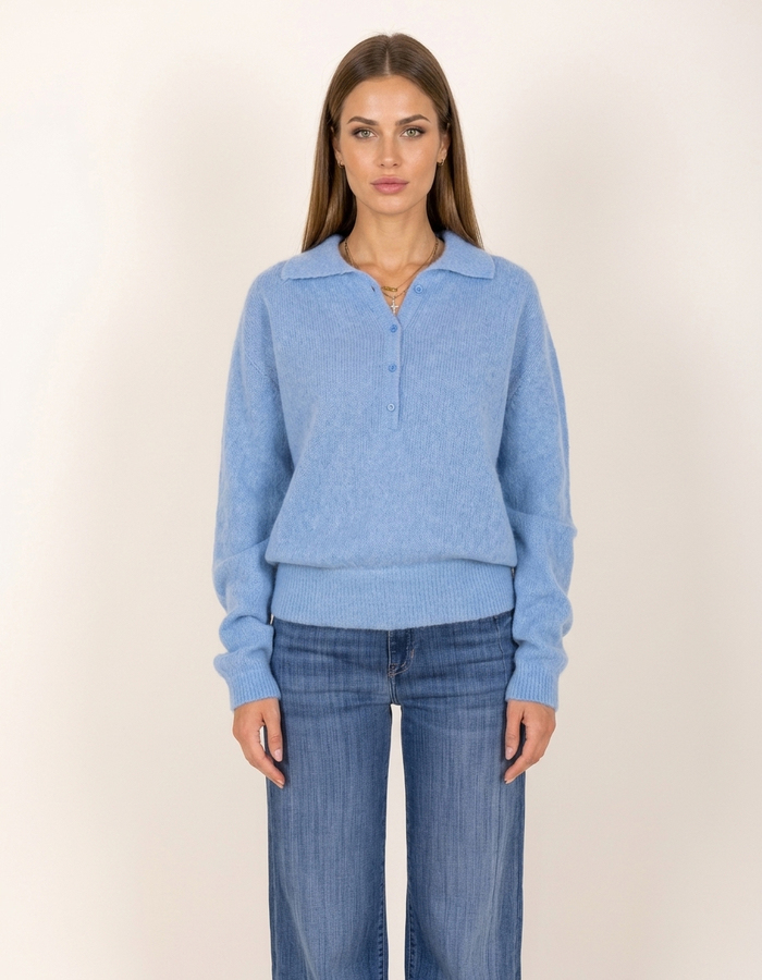 Due Amanti pull blauw