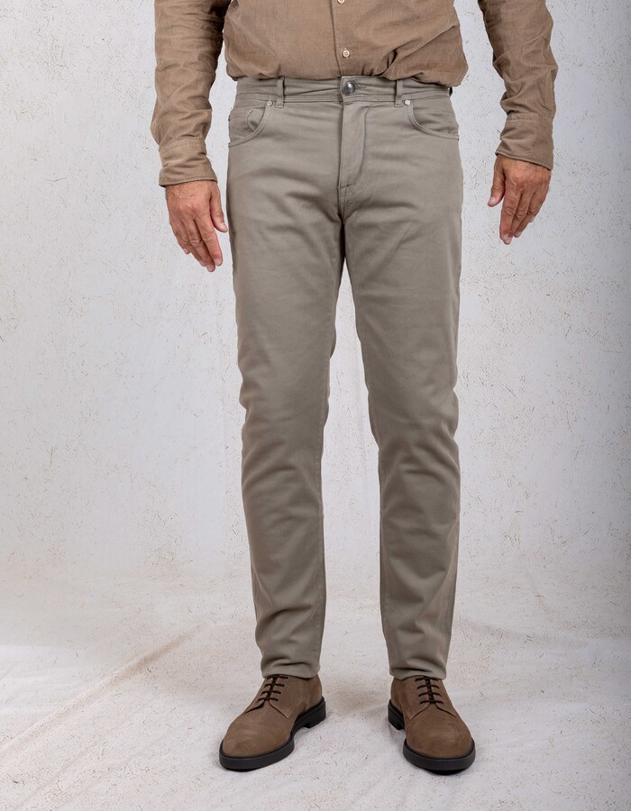 Zilton regular fit jeans beige