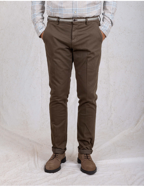 Mason's modern fit broek bruin