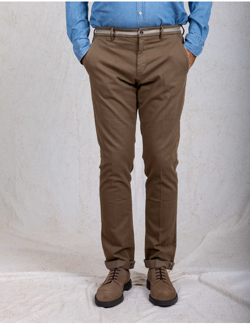 Mason's modern fit broek bruin