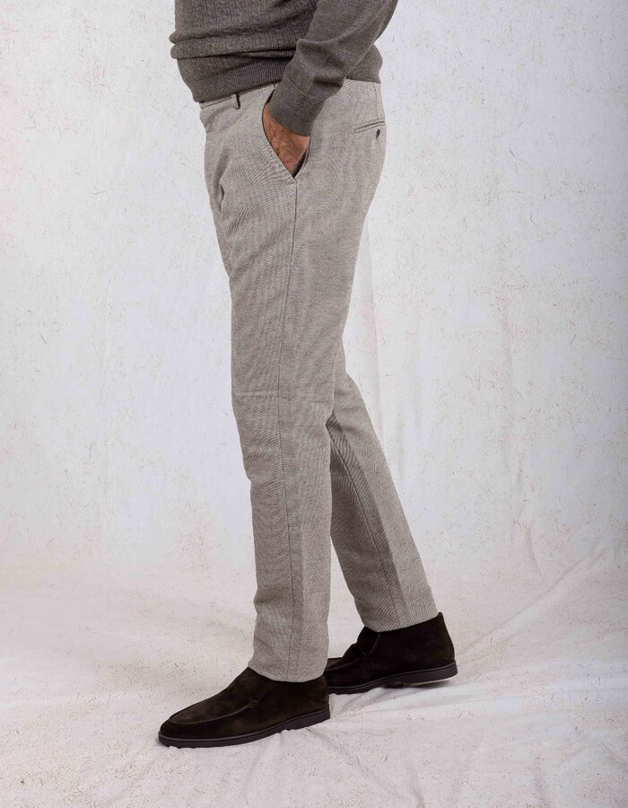 Mason's modern fit broek blauw