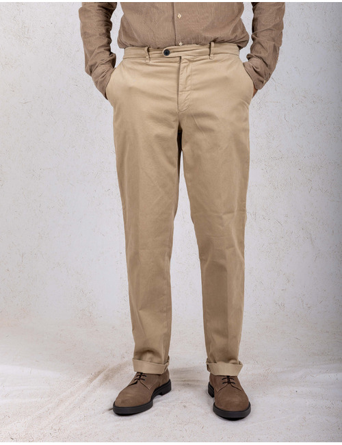 Mason's modern fit broek beige
