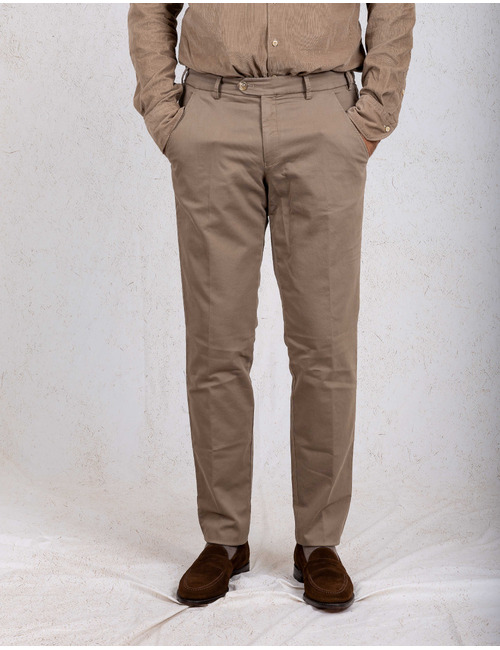 Hiltl modern fit broek beige