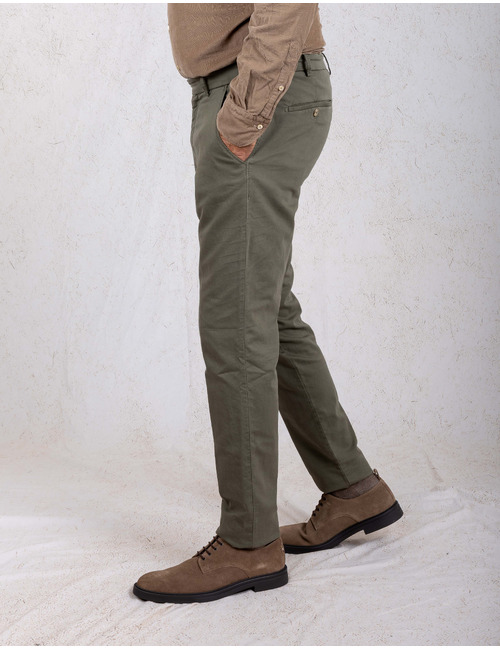 Hiltl modern fit broek groen