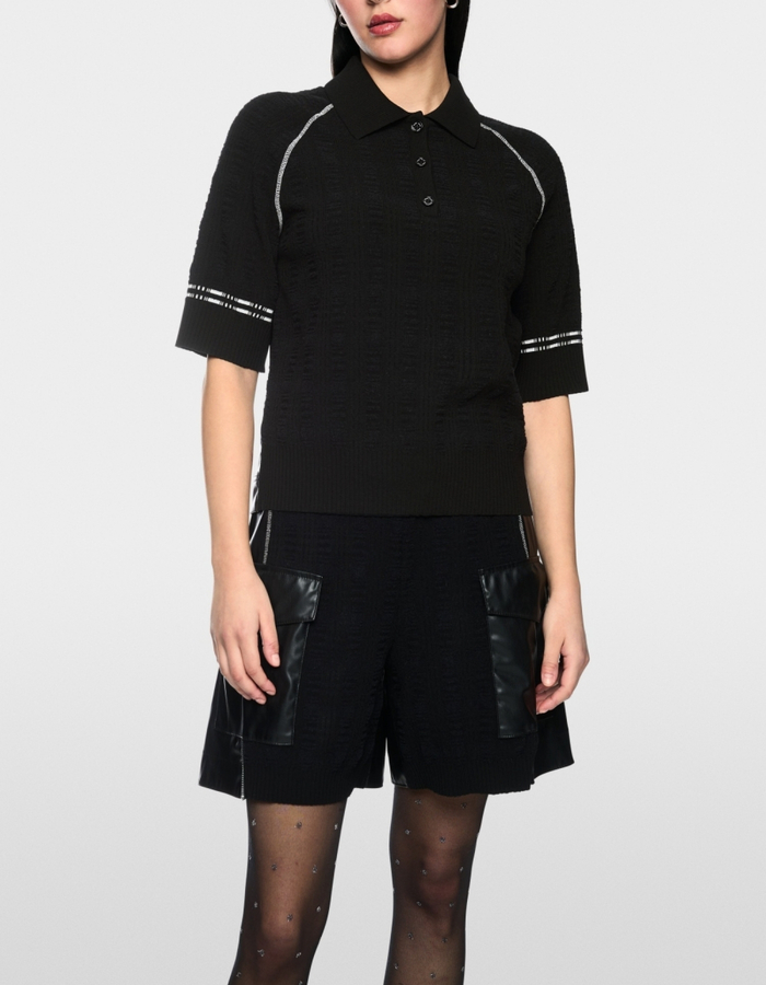 Marccain polo zwart