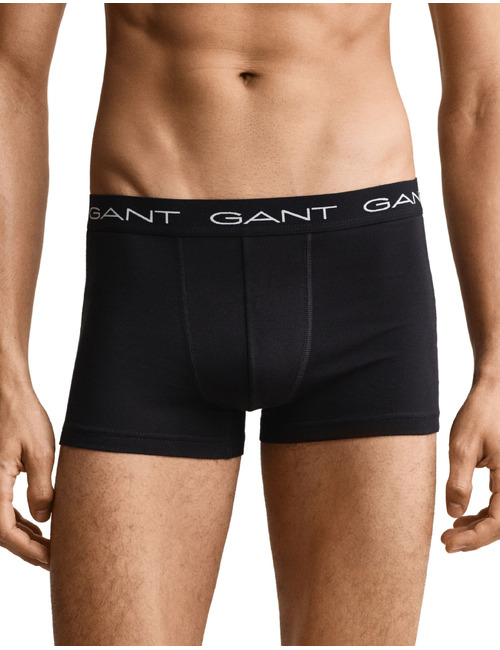 Set van drie boxershorts met logoband zwart