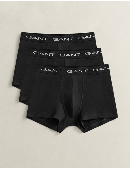 Set van drie boxershorts met logoband zwart