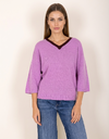 Due Amanti pull bordeaux