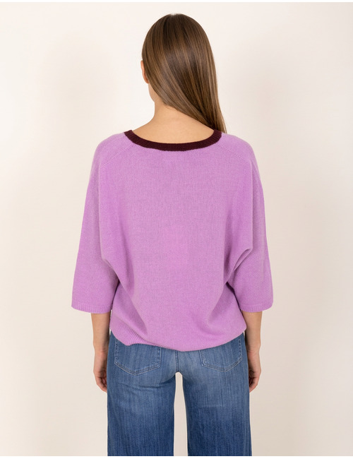 Due Amanti pull bordeaux