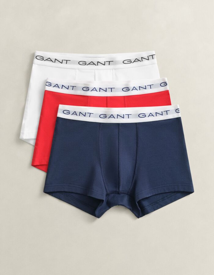 Set van drie slim fit boxershorts multicolor