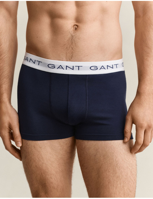 Set van drie slim fit boxershorts multicolor