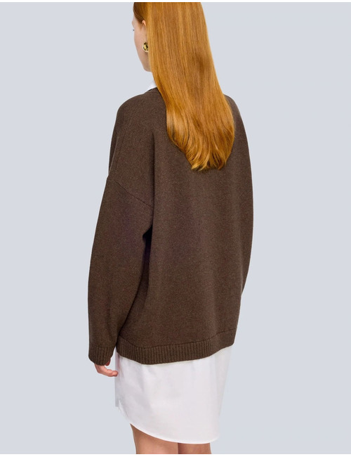 Semi Couture kort kleed bruin