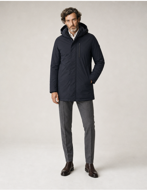 MSHector Active Performance parka met Sorona isolatie nachtblauw