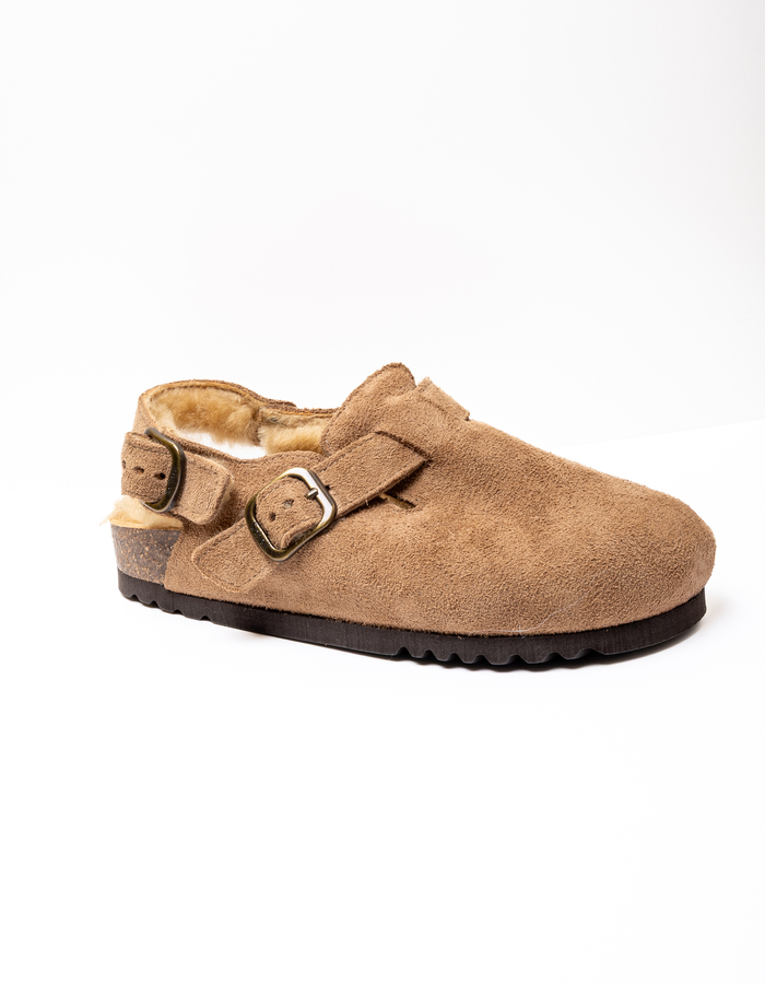 Scholl birkenstock bruin