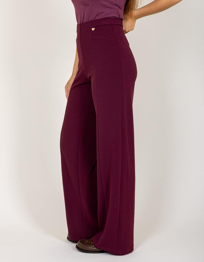 Amelie Amelie broek paars