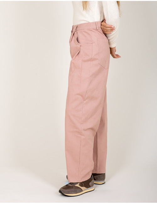 Black Rose modern fit broek roze
