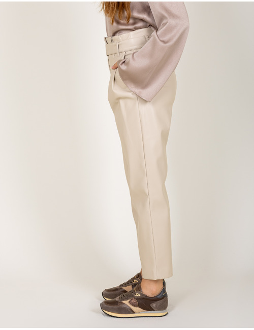 Raffaello Rossi broek recht ecru
