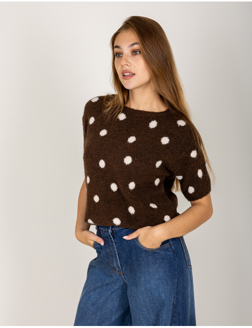 Amelie Amelie pull bruin