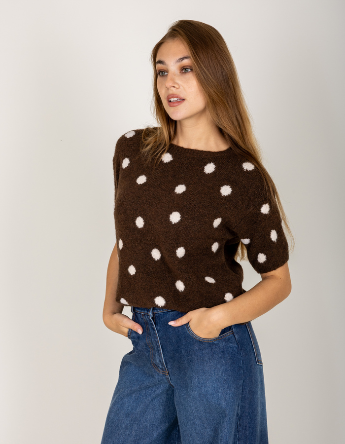 Amelie Amelie pull bruin