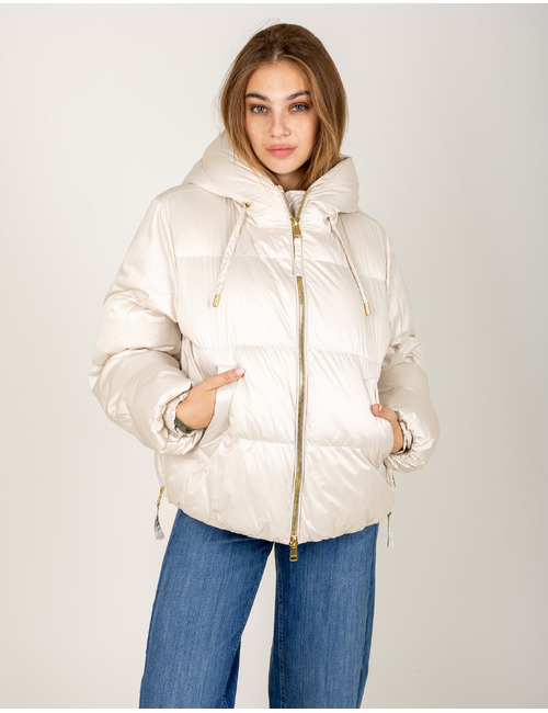 Beaumont donsjas beige
