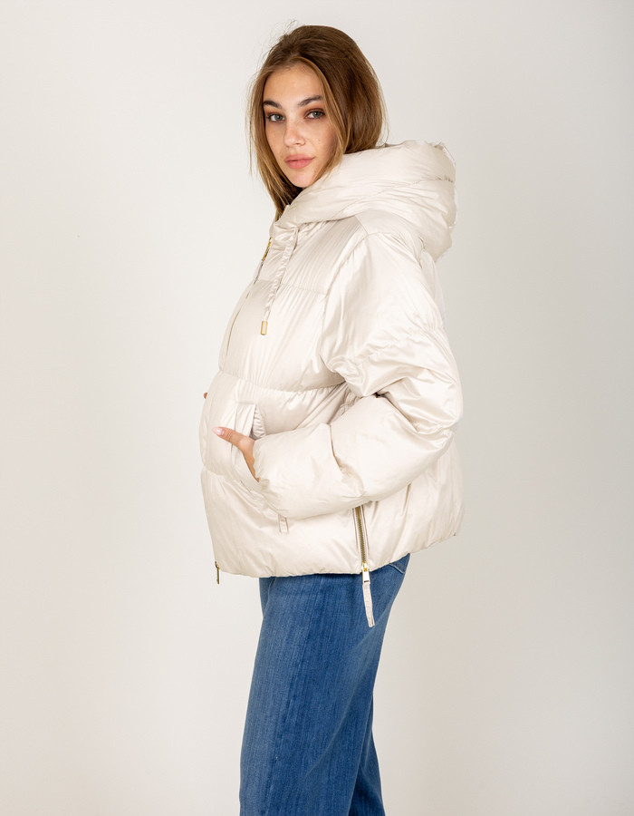 Beaumont donsjas beige