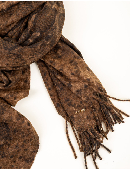 Twinset sjaal bruin