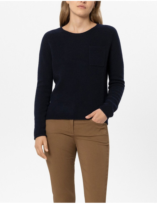Luisa Cerano pull navy