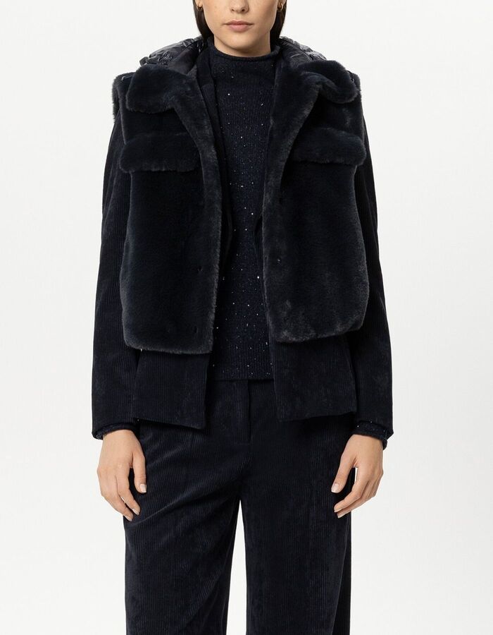 Luisa Cerano jas navy