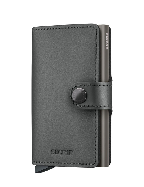 Miniwallet Matte Satin steel