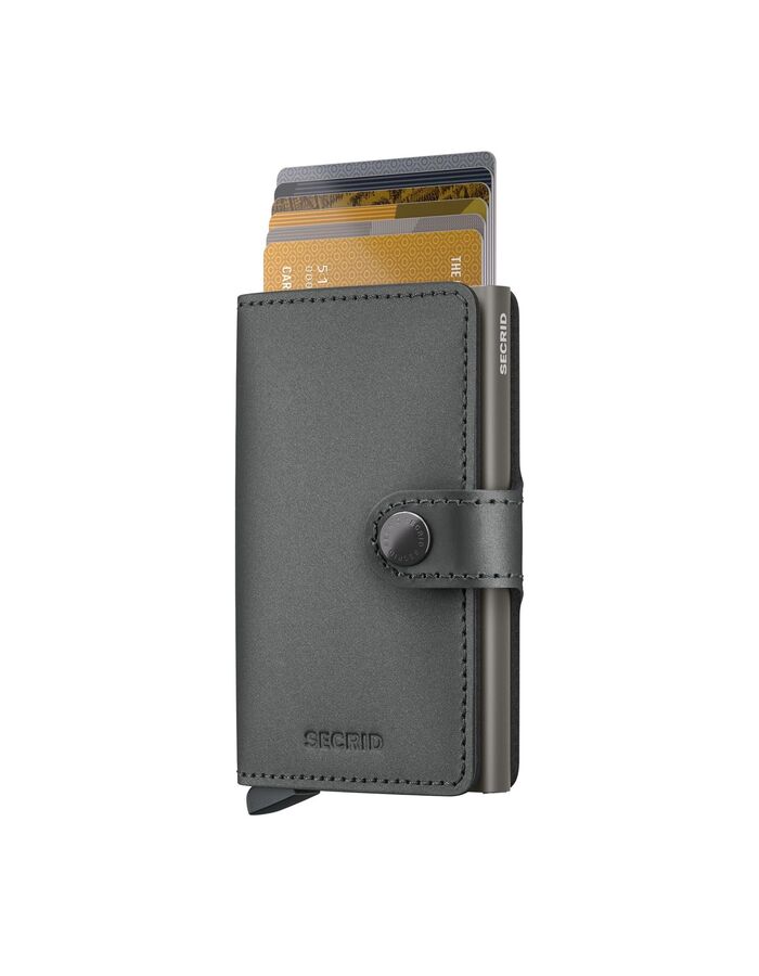 Miniwallet Matte Satin steel