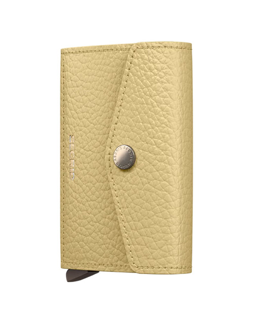 Envelope Wallet Pebble butter yellow