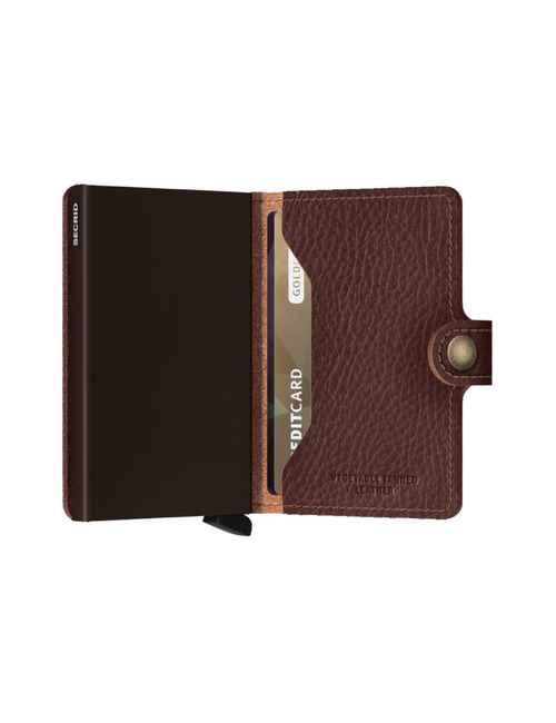 Miniwallet Veg espresso-brown