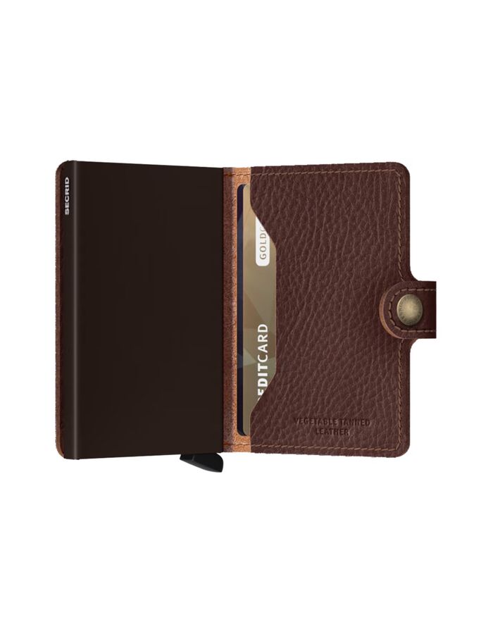 Miniwallet Veg espresso-brown