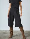 Great-l.sho2 - culottebroek met hoge taille zwart