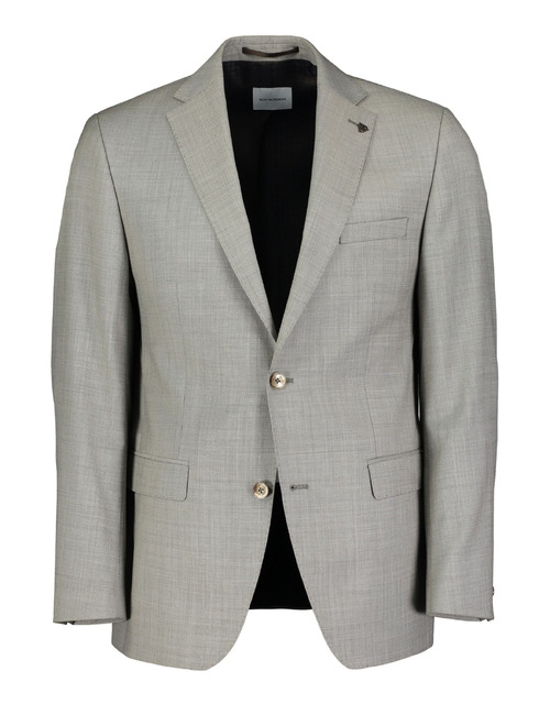 Colbert regular fit in scheerwol lichtbruin