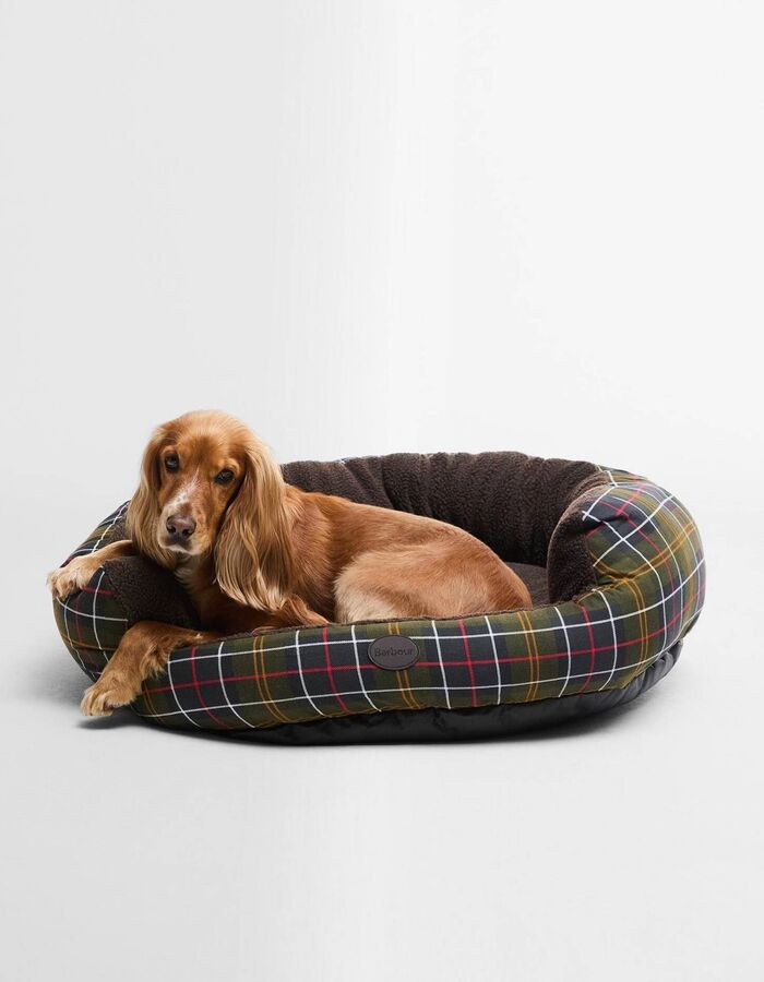 Snuggle Dog Bed 35 hondenmand classic tartan