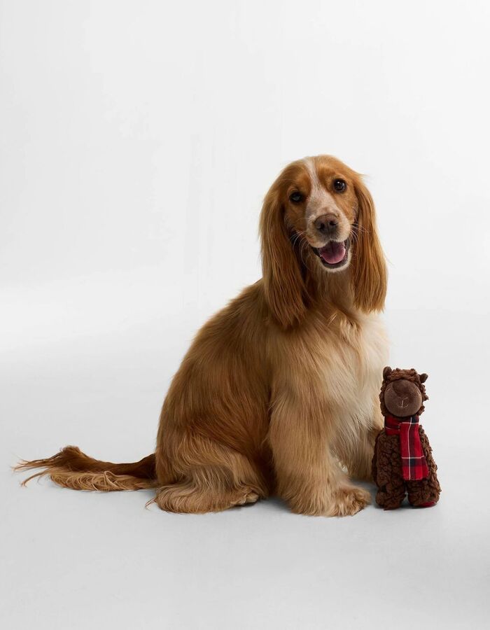 Llama Dog Toy hondenspeelgoed brown