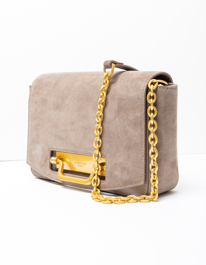 My Best Bag handtas taupe