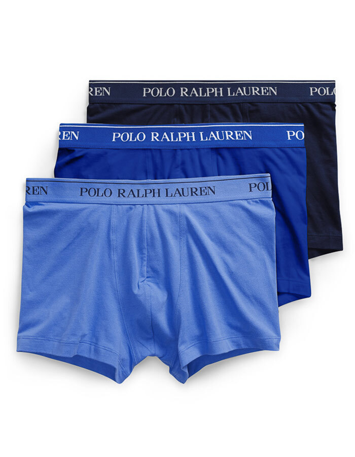 Stretch katoen Boxers 3-Pack Blauw