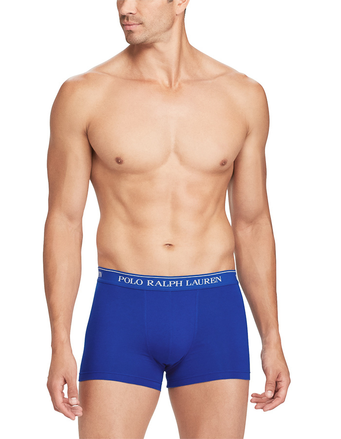 Stretch katoen Boxers 3-Pack Blauw